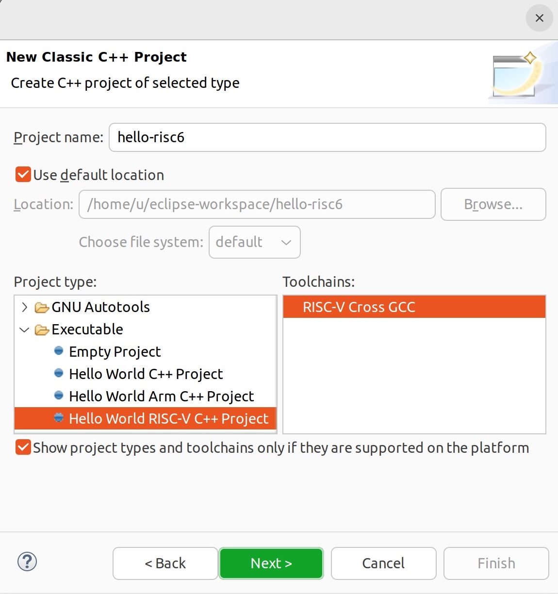 new-project-1-type-selection